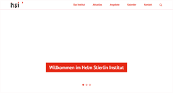 Desktop Screenshot of hsi-heidelberg.com