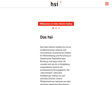 Tablet Screenshot of hsi-heidelberg.com